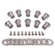 thumbnail image 2 of 6x Enchufes Roscados Hexagonales Baoblaze para Clavijas de Afinación de Guitarra de Caja 6 piezas, 2 of 8