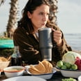 thumbnail image 4 of YETI Rambler Tasse en Paille 42 oz, Isolée sous Vide, Acier Inoxydable, Brun Terres Humides, 4 of 8