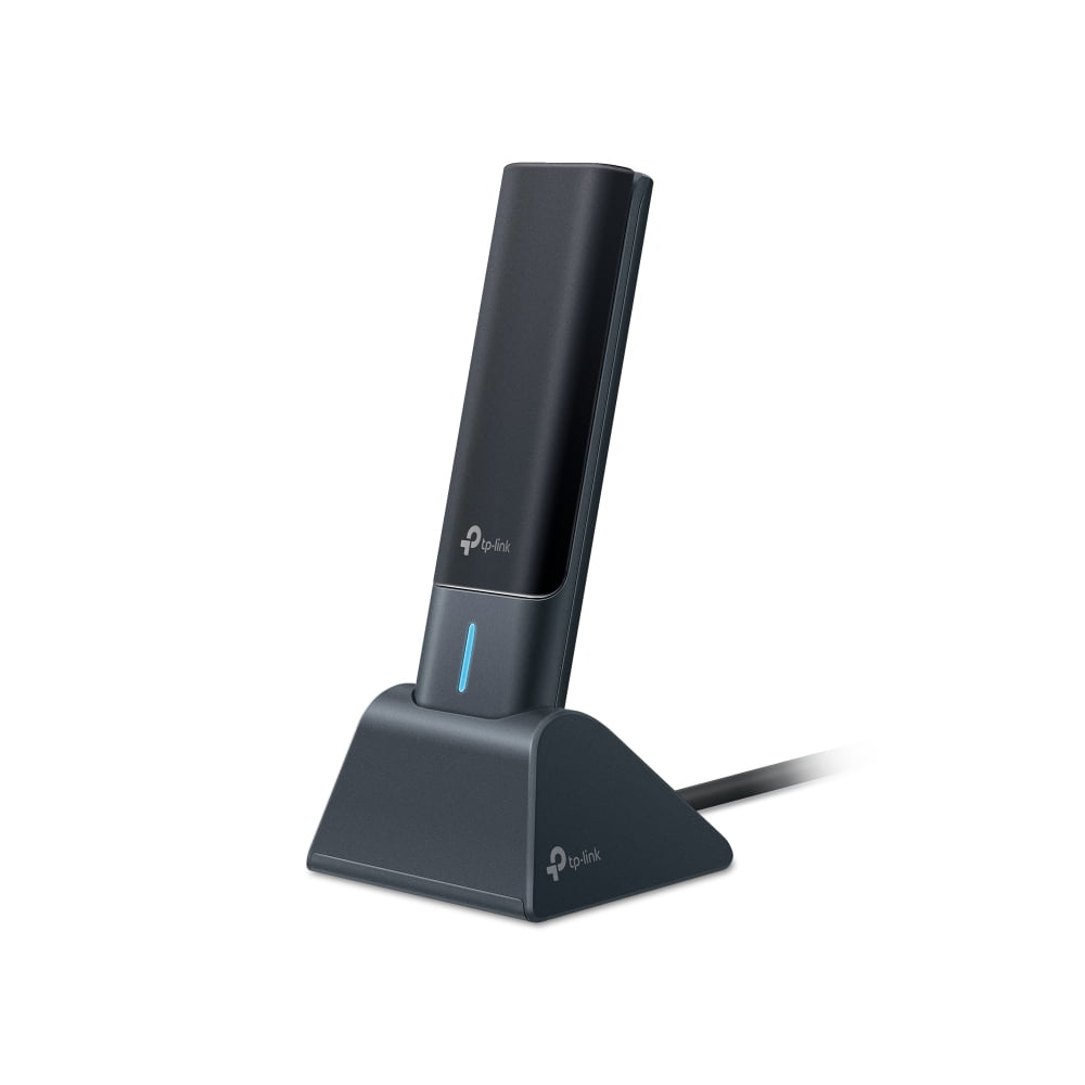 TP-Link AXE5100 Wi-Fi 6E Tri-Band Ultra-Fast Wireless USB Adapter with Range Boosting High-Gain Antenna, Beamforming for Higher Signal Quality and Enhanced Coverage - Archer TXE5100UH
