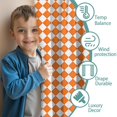 thumbnail image 3 of Blackout Kids Curtains,Checkered Childrens Insulated Curtains Set Of 2,Bedroom Essentials,Toddler Room Decor 42"x63"(106x160cm), 3 of 4