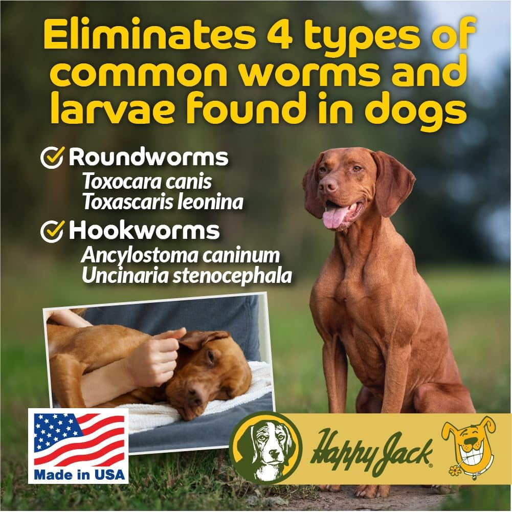 Happy Jack Liqui-Vict 2X Liquid Puppy Dewormer, Pet Medicine