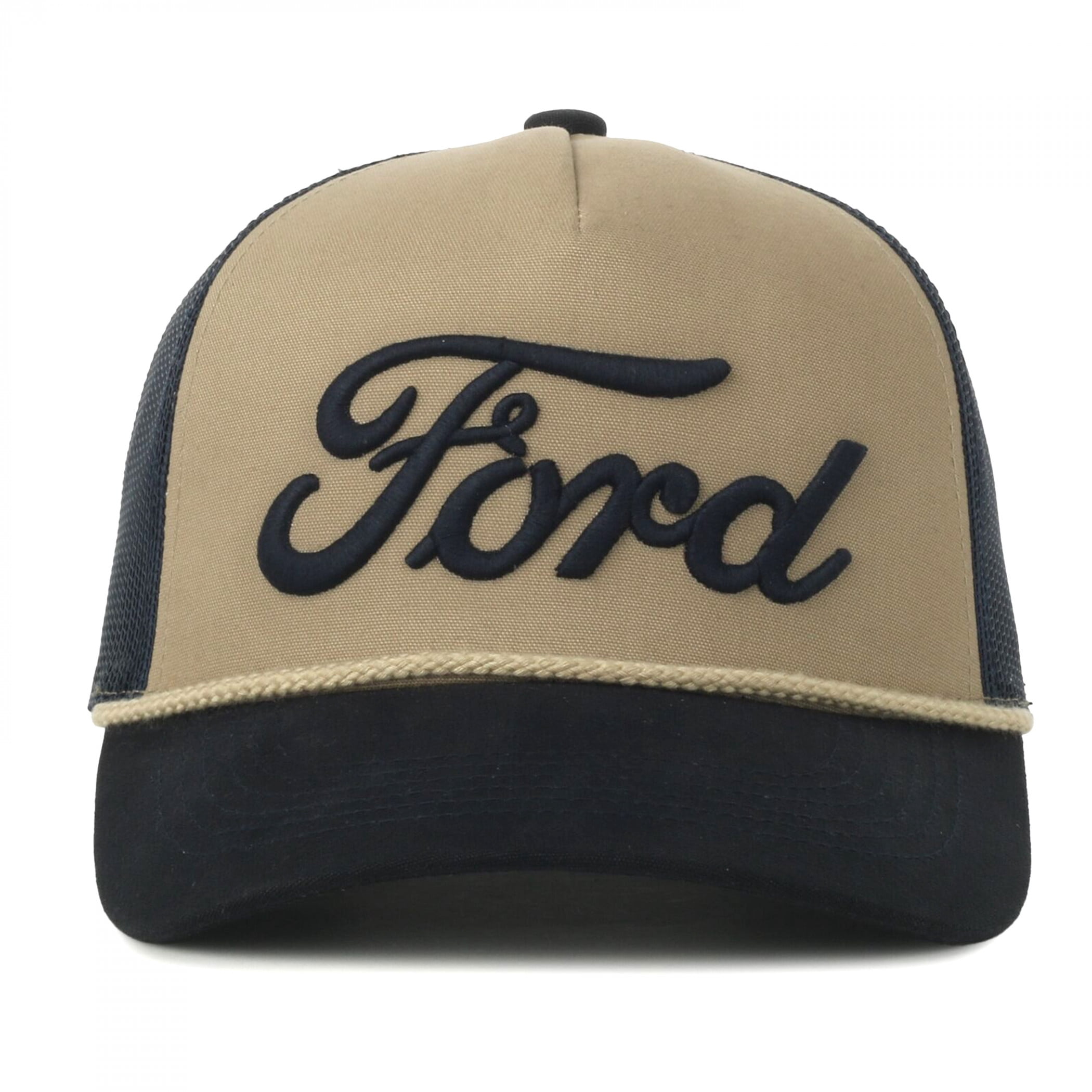 Ford 3D Embroidered Large Logo Adjustable Rope Hat