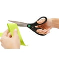 thumbnail image 7 of Westcott 8" Straight Kleenearth Recycled Scissors, Black, High School, for Office, 2-Pack, 7 of 7