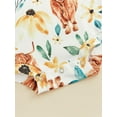 thumbnail image 6 of JYYYBF Cute Infant Baby Girl Western Outfit Cow Flower Cactus Printed Romper Boho Flared Long Sleeve Jumpsuit Headband Clothes Set, 6 of 6