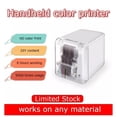 thumbnail image 2 of Handheld Color Printer Mini Portable Small Label Printing Machine Wireless Smart WIFI DIY Inkjet Logo Icon Creative Production ,Excellent Scanning Performance, 2 of 10