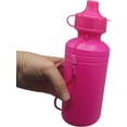 thumbnail image 6 of 4E's Novelty 4 Pack Kids Water Bottles 18oz – BPA-Free, Reusable Plastic Bottles with Strap, 6 of 8