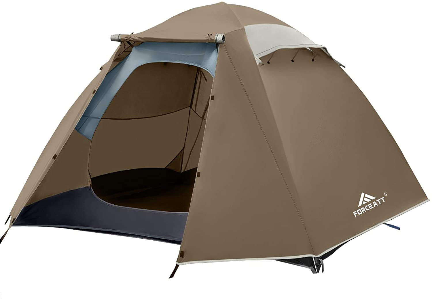 Forceatt 2-4 Person Camping Tent, Professional Waterproof & Windproof &  Pest Proof. Lightweight Backpacking Tent Suitable for Glamping,Hiking, 