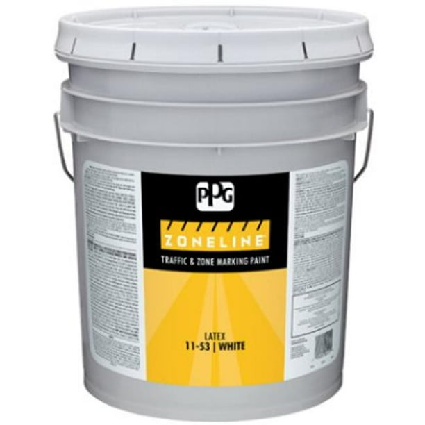 Pittsburgh Paints 115401 1 gal Traffic & Zone Exterior Latex Marking Paint, Yellow Walmart