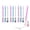 9Pcs, variant on Syringe Shaped Gel Ink Pens, Colorful Vibrant Gel Ink with Comfortable Grip, Ideal for Nursing Students, Medical Staff, Office Use and Party Favors
