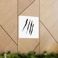 thumbnail image 5 of Effete Feline Claw Marks Scratch Matte Horizontal Posters, 5 of 8