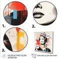 thumbnail image 3 of Designart "Pop Art Magazine of Queen Elizabeth I" People Framed Wall Art Decor - Modern Black Celebrity Hallway Framed Wall Art Decor, 3 of 6