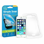 APPLE IPHONE 5/5S/SE SIMPLE SNAP SCREEN PROTECTOR - TEMPERED GLASS