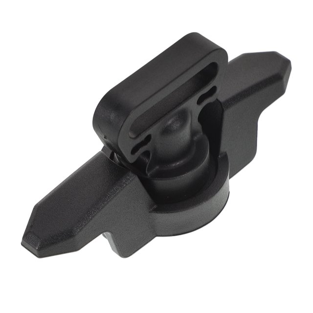 KONTONTY Mooring Cleat Rope Cleat Black Plastic 1Pcs For Marine Dock 3.9X1.8X1.4in