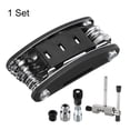 thumbnail image 3 of Uxcell Bike Repair Tool Kits, 16 in 1 Multitool, Chain Cutter, Bottom Bracket Remover, Crank Puller, Freewheel Remover, 3 of 6