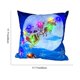 thumbnail image 2 of Cojín navideño LED | Modos de luz intermitente y fija | Cojín decorativo navideño para sofá y cama | Decoración festiva para el hogar con diseños de Papá Noel y árbol, 2 of 5
