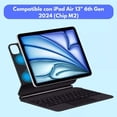 thumbnail image 2 of Protector Case para Ipad y Teclado Funda Con Teclado Mágico Para iPad Pro 12.9 Magic Keyboard, 2 of 10