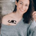 thumbnail image 4 of Waterproof Temporary Tattoo Stickers For Swimming Sports And Daily Wear, 4 of 6