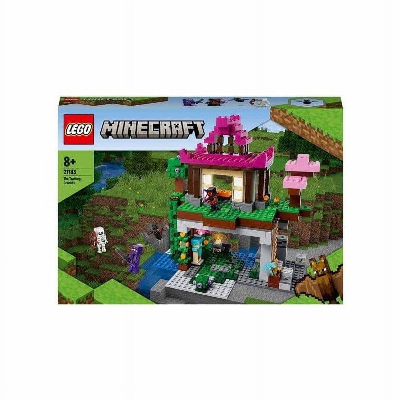 LEGO Minecraft Training Ground Interlocking Block Building Set, 537 Count