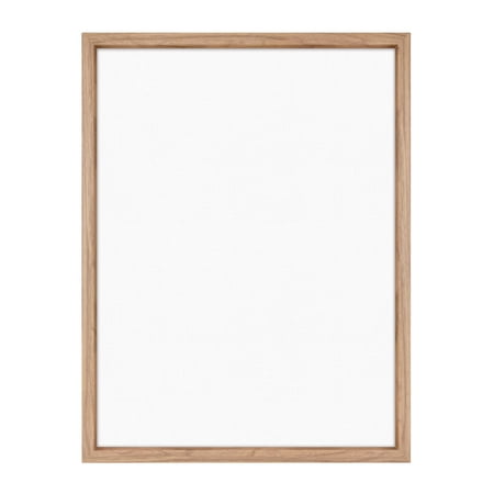 MCS Canvas Float Frames 16x20 Frame, Black Frame for Finished Canvases, Vertical & Horizontal Wall Hanging Large Frame with Adhesive for Canvas Paintings (1-Pack)