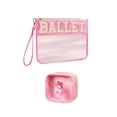 thumbnail image 1 of Bolsa de maquillaje de 2 piezas Yuyangstore PVC impermeable, 1 of 8