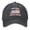 Black, variant on Vintage Washed Baseball Cap for Men and Women, Adjustable Low Profile Dad Hat, Cotton Curved Brim Casual Outdoor Hat,United States 1946