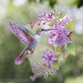 thumbnail image 4 of Dsscvnef Hummingbird Art Hanging Set Rhinestone Double DIY Acrylic Paintings for Home Garden Wall Window Ornament Special Shape Design, 4 of 7