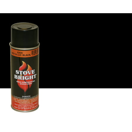 Stove Bright High Temp Spray Paint Up to 1200 Degrees Metallic