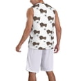 thumbnail image 2 of Sikiie Dachshund Dog Basketball Jersey Reversible Men's Mesh Athletic Sports Shirts Training Practice S-4XLLarge, 2 of 6