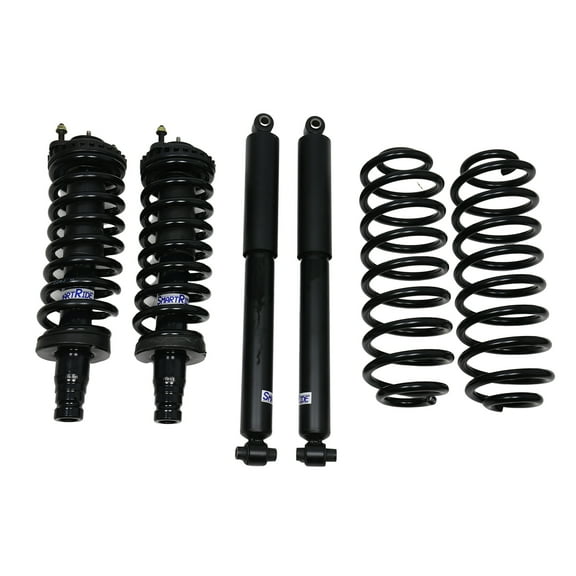 SmartRide 4-Wheel Air Suspension Conversion/Delete Kit With Shocks for 2002-2008 Isuzu Ascender