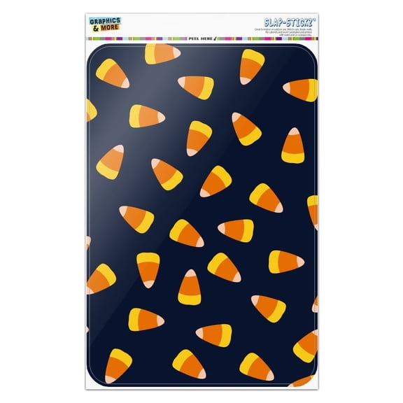 Sweet Orange Candy Corn Pattern Home Business Office Sign