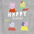 thumbnail image 2 of Toddler's Peppa Pig Happy Place Brothers Graphic Tee Athletic Heather 5T, 2 of 3