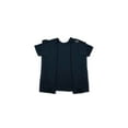 thumbnail image 3 of T-shirt Bleu Marine pour Homme à Dos Ouvert et Col Rond Adaptatif, 3 of 5