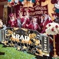 thumbnail image 2 of Victory Store Gold Congrats Grad 36" x 72" Graduation Party Sign 22768, 2 of 8
