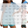 thumbnail image 2 of Gytharion Women's 2 Piece Pajama Sets Lapel Lace Up Ruffled Shirts and Elastic Waist Shorts Ladies Fashion Gradient Lounge Sets, 2 of 5