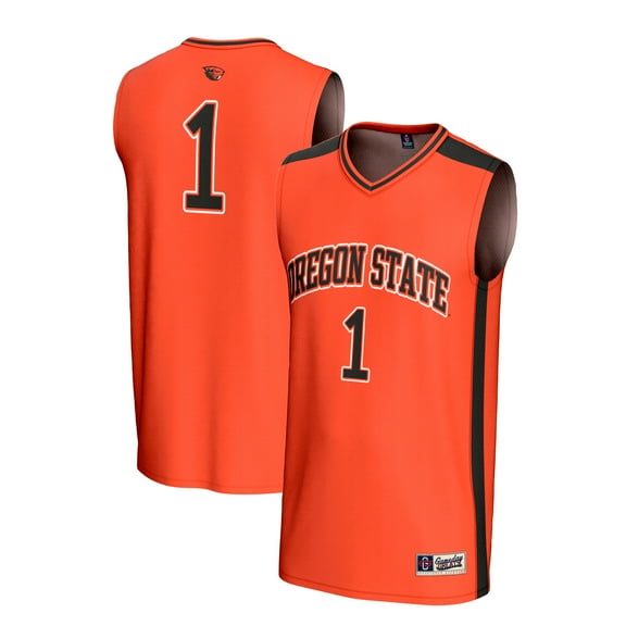 Youth GameDay Greats #1 Orange Oregon State Beavers Lightweight Collegiate Basketball Fashion Jersey