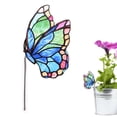thumbnail image 1 of Estacas Acrílicas de Mariposa de 4.7 Pulgadas Adorno Decorativo de Jardín para Maceta/Planta [Mariposa 2], 1 of 7
