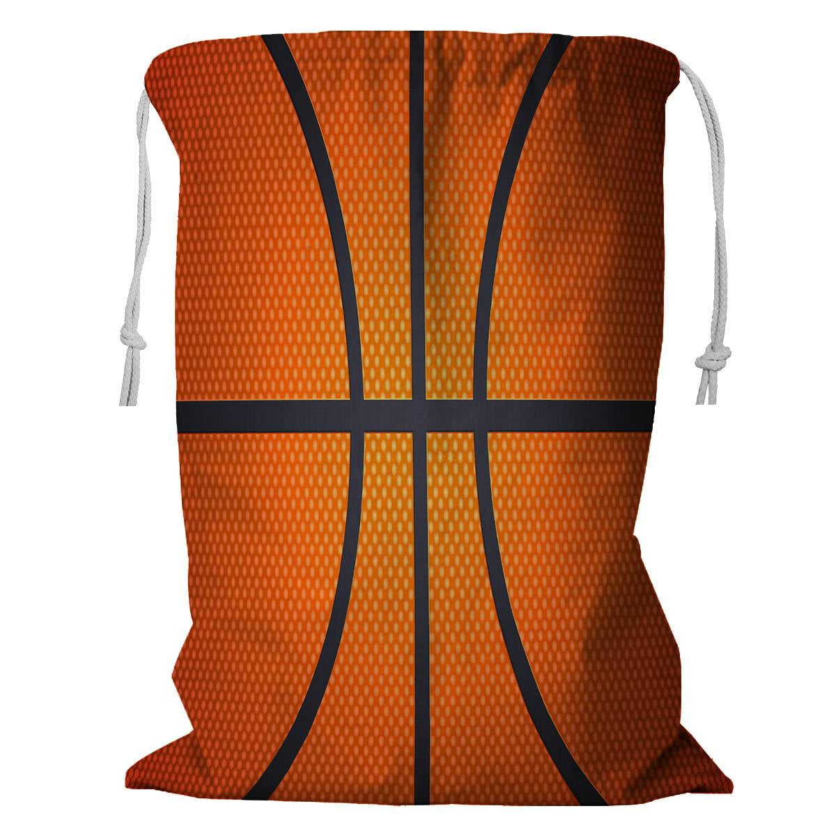 ECZJNT basketball sport Storage Basket Laundry Bag with Drawstring ...