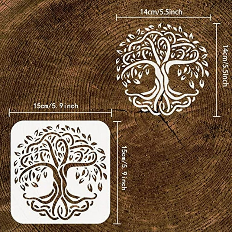 Tree Of Life Stencil