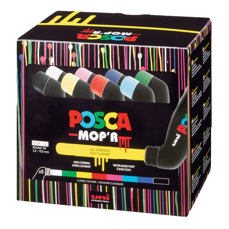MEZZO\" THE POLiCY ポスカ Amazon.com: uni POSCA PC-5M Water-Based Paint Markers