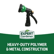 Expert Gardener 8-Pattern Rear Trigger Watering Nozzle