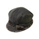 thumbnail image 5 of Sombrero de pescador para mujer, moderno sombrero de primavera para acampar, andar en bicicleta, viajar y caminar. Gris negro, 5 of 9