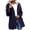Purple, variant on Women's Plus Size Hooded Windbreaker Jacket Zip Up Casual Parka Coat with Pockets for Outdoor Travel