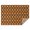 Plaid Pumpkin Halloween, variant on Psychedelic Halloween Pattern Rectangle Tablecloth 60"x84",Waterproof Polyester Rectangle Table Cloth, Wipeable Spillproof Polyester Tablecloth for Dining, Camping, Indoor and Outdoor