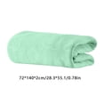 thumbnail image 4 of Yuarrent Toalla de baño de microfibra Toalla de playa absorbente de secado rápido para viajes deportivos Fitness Yoga Juegos de accesorios de baño Verde claro, 4 of 6