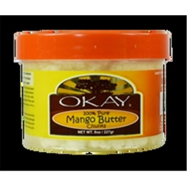 OKAY Beurre de Mangue 1 Pur Morceaux&44; 227 g - 8 oz