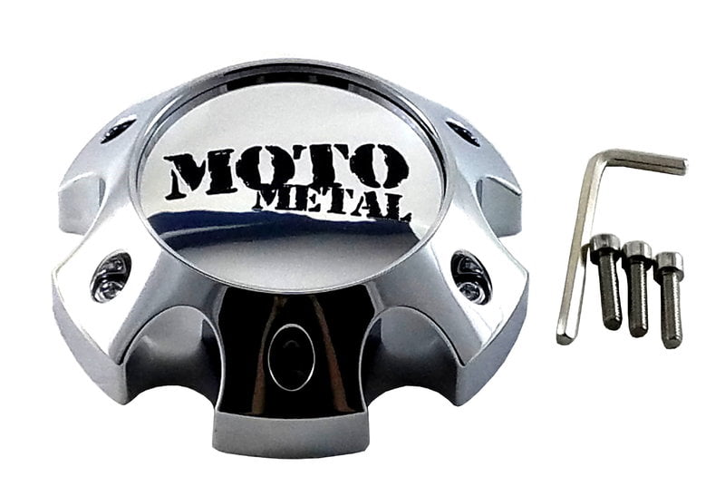 Moto Metals Silver Wheel Center Hub Cap Sprocket 6 Lug for MO977
