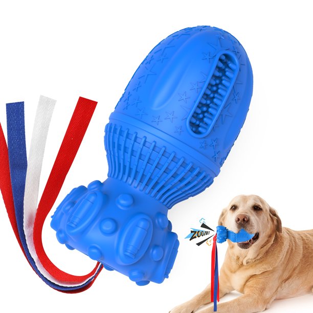 MASBRILL Dog Squeaky Toy Indestructible Dog Chew Toys for Large Medium