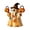 Orange-WNMP, variant on DVKOVI Halloween Decoration Vintage Patchwork Ghost Ornament with Pumpkin Lantern White One Size 1 Count