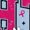 Baby Blue, variant on Trenz Shirt Company Women's Floral Fight Breast Cancer Lightning Bolt Short Sleeve T-Shirt-Soft Cream-Medium