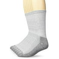 thumbnail image 2 of fruit of the loom mens 6 pk heavy duty crew socks, 2 pk (12 pairs), grey, 6-12, 2 of 2
